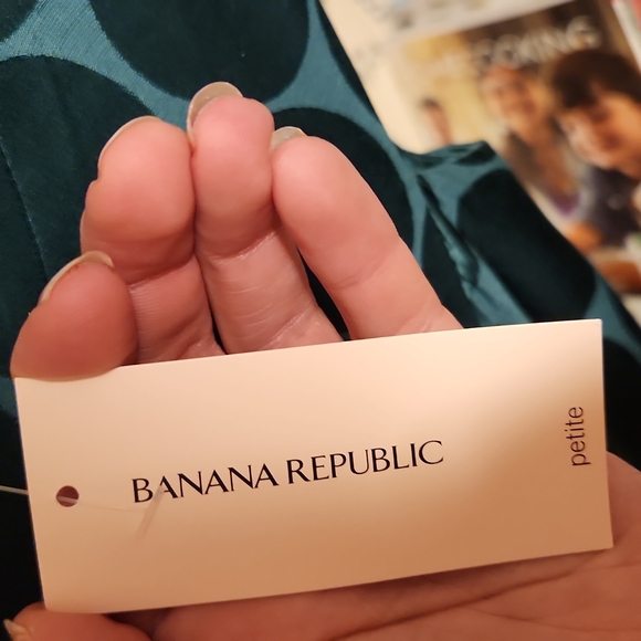 Banana Republic NWT Size 00P Green Sleeveless Dress 👗 - Picture 3 of 3